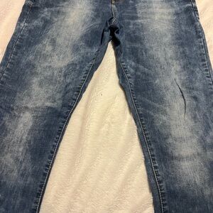 Only Men's Light Blue Straight Jeans